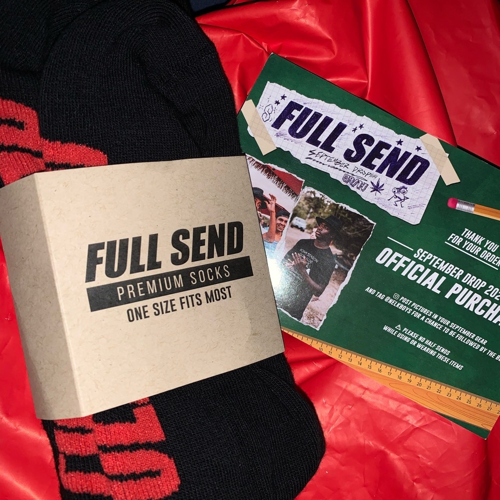 SOLD Full Send Socks